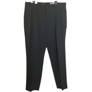 Greg Norman Travel Pants 38x30 Black Stretch Comfort Wrinkle-Free Office